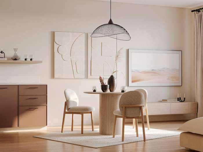 Панно декоративное с эффектом 3d minimalism triangle, 70х100 см Bergenson Bjorn BB0000847