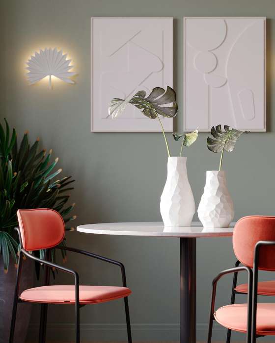 Панно декоративное с эффектом 3d minimalism triangle, 70х100 см Bergenson Bjorn BB0000847