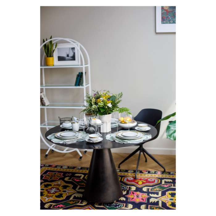 Сервиз чайный Vista Alegre Домо Золотой на 6 персон 21 предмет, фарфор