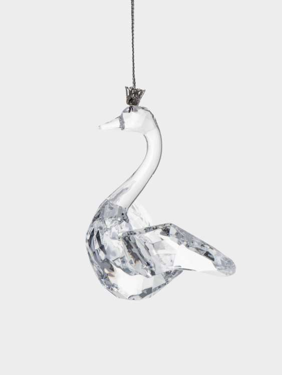 Игрушка елочная, 11х9 см, акрил, Хрустальный лебедь, Event ANNA LAFARG ANLAF-P2506130