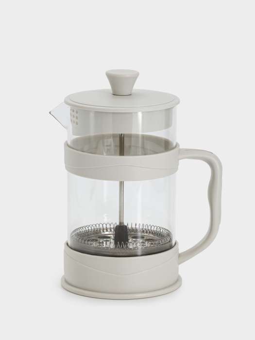 Френч-пресс, 850 мл, стекло Б/сталь/пластик, молочный, Visual ANNA LAFARG ANLAF-S13-0306