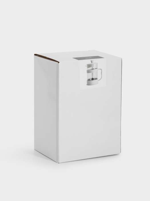 Френч-пресс, 850 мл, стекло Б/сталь/пластик, молочный, Visual ANNA LAFARG ANLAF-S13-0306