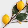Ветка декоративная, 70 см, пластик/бумага, Ветка с лимонами, Interior spring ANNA LAFARG ANLAF-5D4Y0254S