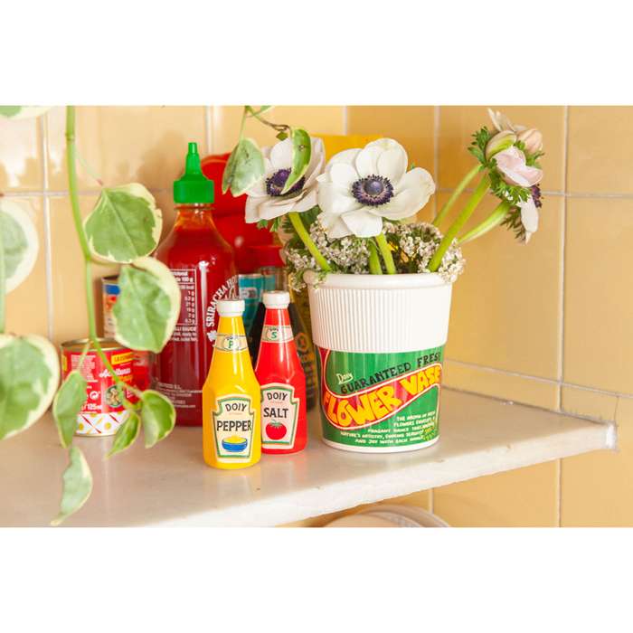 Набор из солонки и перечницы corner shop,  ketchup mustard DOIY DYSPECSKM