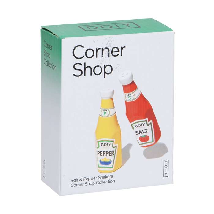 Набор из солонки и перечницы corner shop,  ketchup mustard DOIY DYSPECSKM