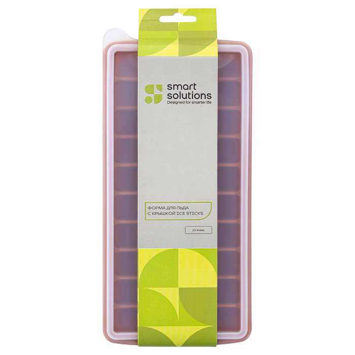 Форма для льда с крышкой ice sticks, 10 ячеек Smart Solutions SS0000378