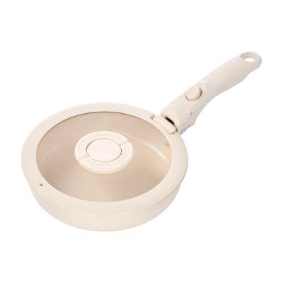 Сковорода с крышкой и съемной ручкой smart ceramic, D20 см Smart Solutions SS0000382