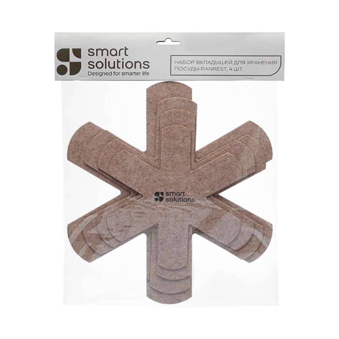 Набор вкладышей для хранения посуды panrest, 4 шт. Smart Solutions SS0000157
