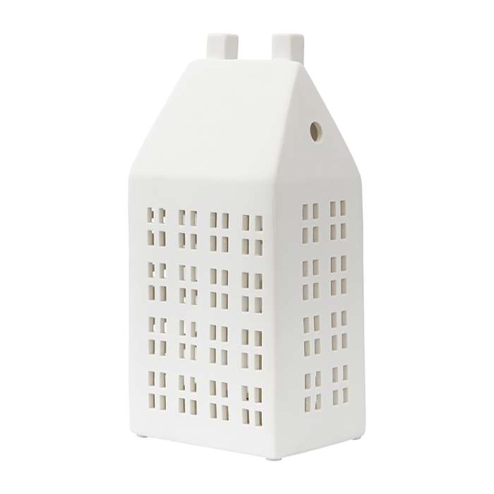 Домик из фарфора с подсветкой aarhus из коллекции new year essential, 21,6 см Tkano TK23-NY_LH0004