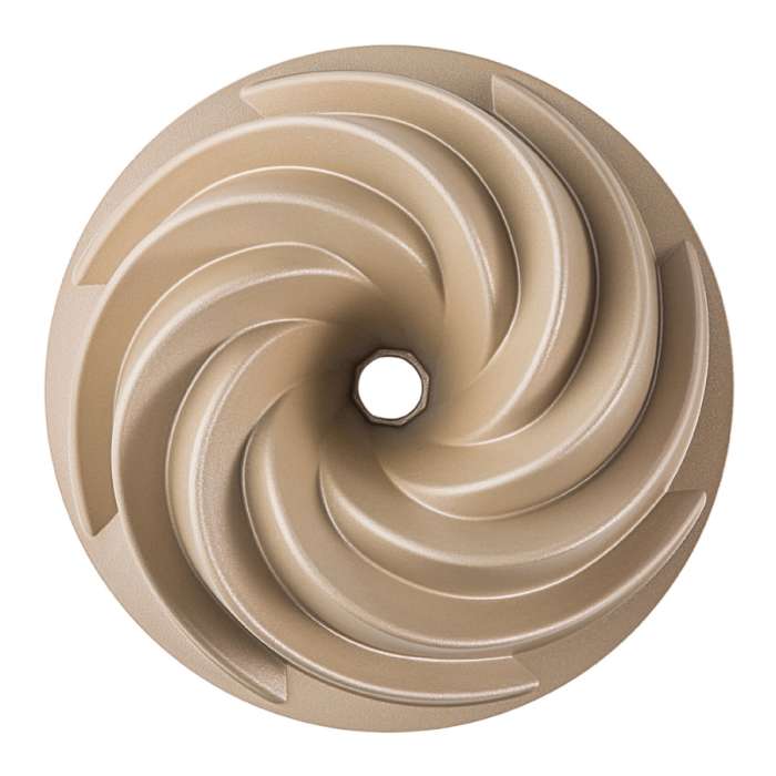 Форма для выпечки круглая 3D Magic Baking 24х9 см, 1,5 л, алюминий, антипригарное покрытие WO HOME WO1026