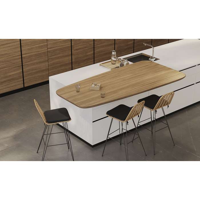 Стул барный vetle flat, ротанг Bergenson Bjorn BB0000479