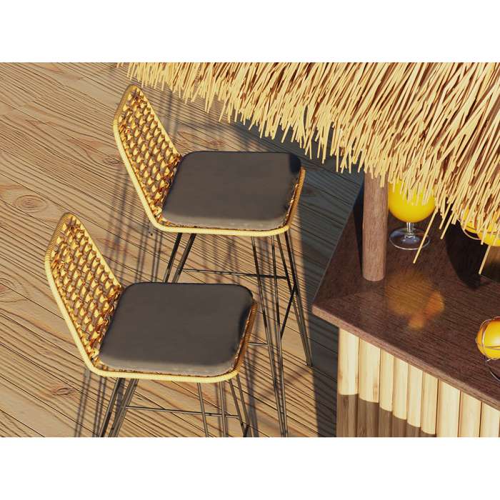 Стул барный vetle flat, ротанг Bergenson Bjorn BB0000479