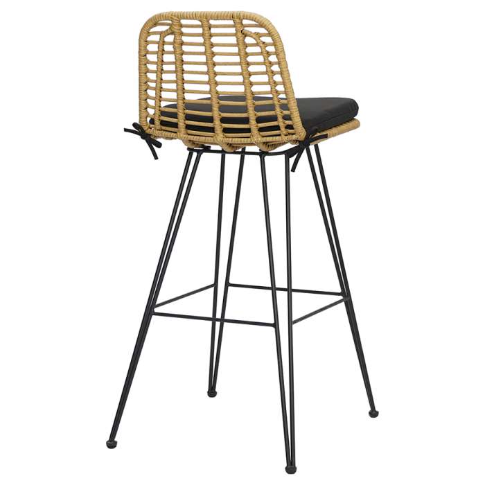 Стул барный vetle flat, ротанг Bergenson Bjorn BB0000479