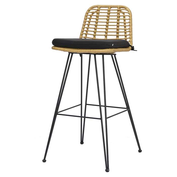 Стул барный vetle flat, ротанг Bergenson Bjorn BB0000479