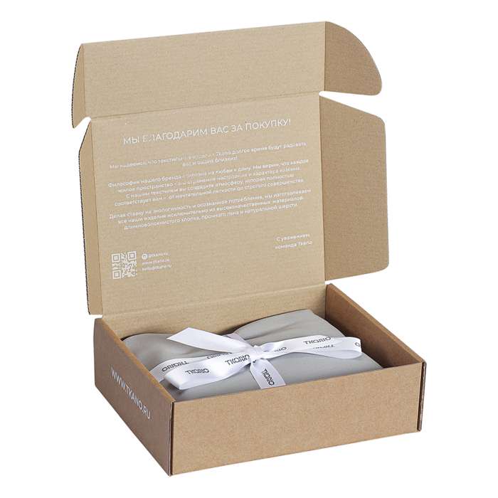 Набор наволочек из премиального сатина серого цвета из коллекции essential, 70х70 см Tkano TK24-PC0010