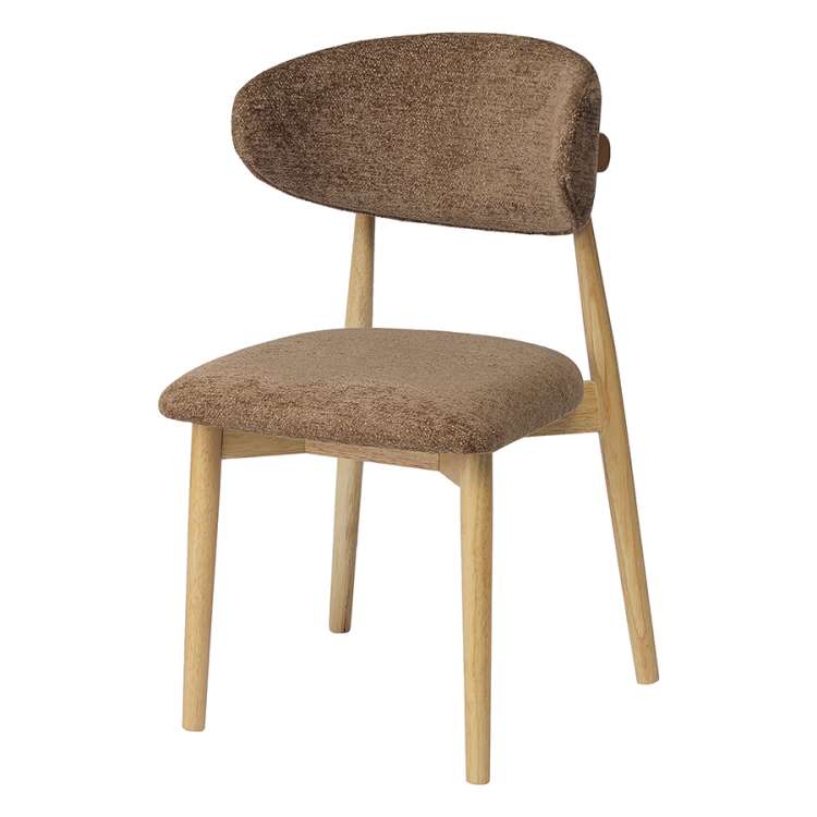 Стул stone, мягкий шенилл, кофе с молоком Bergenson Bjorn BB0000663