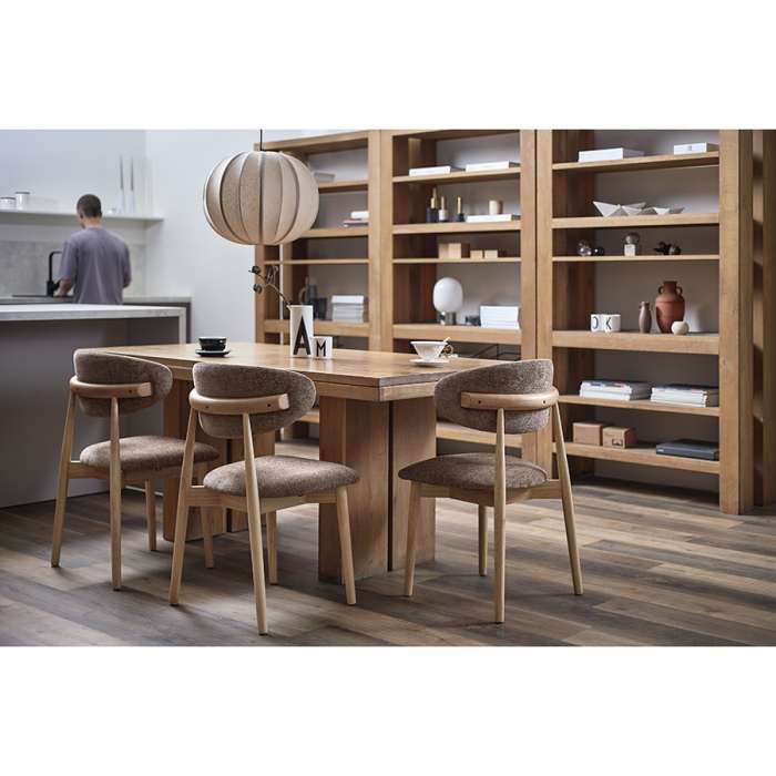 Стул stone, мягкий шенилл, кофе с молоком Bergenson Bjorn BB0000663