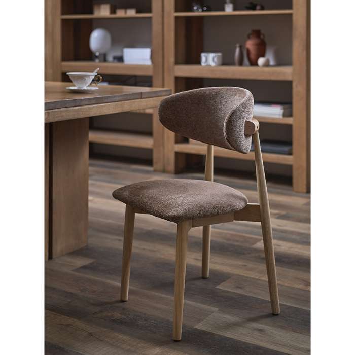 Стул stone, мягкий шенилл, кофе с молоком Bergenson Bjorn BB0000663