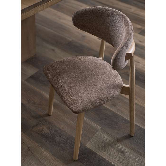 Стул stone, мягкий шенилл, кофе с молоком Bergenson Bjorn BB0000663