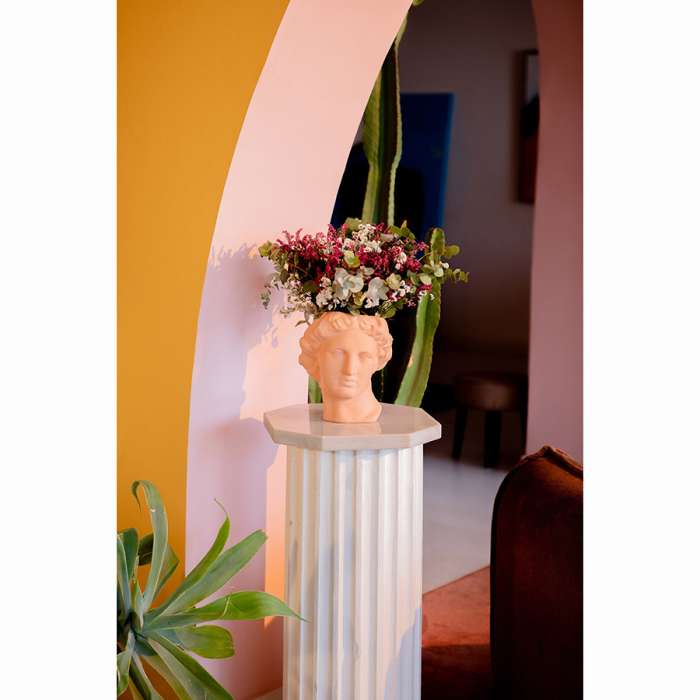 Ваза для цветов apollo, 23,4 см, терракотовая DOIY DYVASAPTE