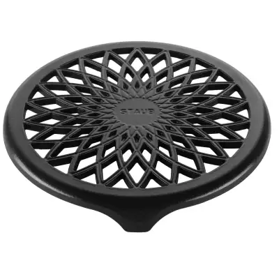Подставка под горячее чугунная, 23 см, черная STAUB 16022323