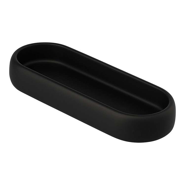 Подставка для ванных принадлежностей slim, черная, малая Bergenson Bjorn Bath BB0000941