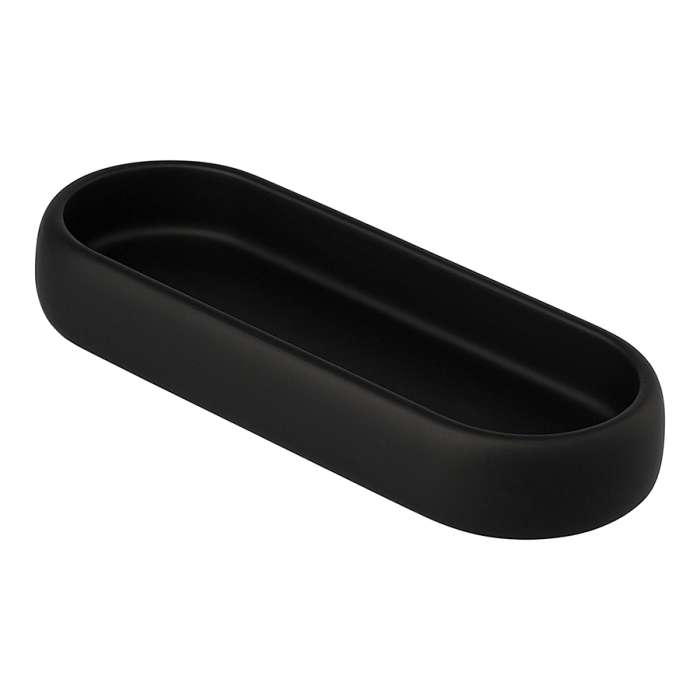 Подставка для ванных принадлежностей slim, черная, малая Bergenson Bjorn Bath BB0000941