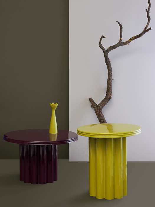 Столик приставной vivlend, D43 см, лайм Bergenson Bjorn BB0000892