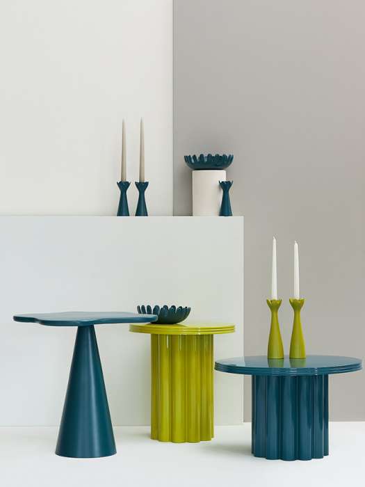 Столик приставной vivlend, D43 см, лайм Bergenson Bjorn BB0000892