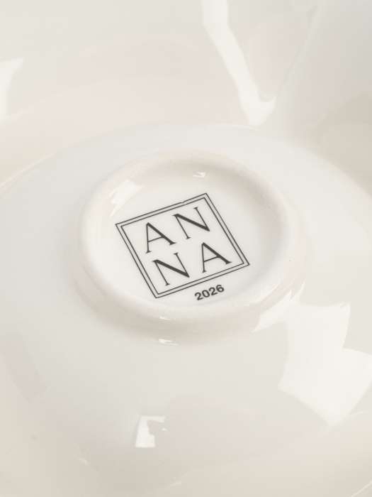 Менажница, 25 см, 5 отд, керамика, зеленая, Лошадка у елки, Festival ANNA LAFARG ANLAF-FDH-0303-16