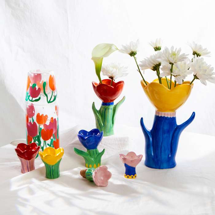 Набор из солонки и перечницы bloom DOIY DYSPEBLO