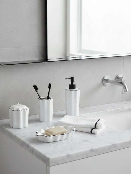 Банка для хранения camellia, белая Bergenson Bjorn Bath BB0001031