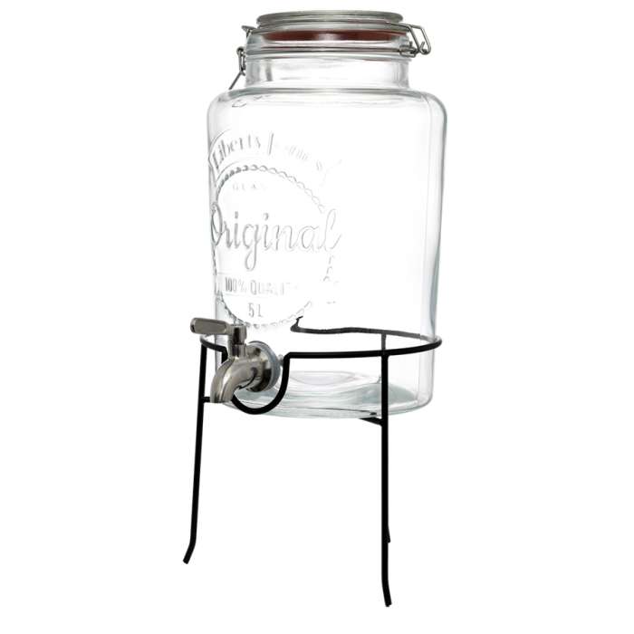 Диспенсер для напитков с подставкой maison jar, 5 л Liberty Jones LJ0000599