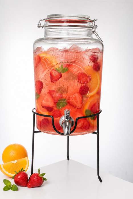 Диспенсер для напитков с подставкой maison jar, 5 л Liberty Jones LJ0000599