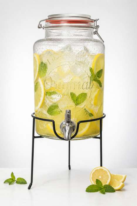 Диспенсер для напитков с подставкой maison jar, 5 л Liberty Jones LJ0000599