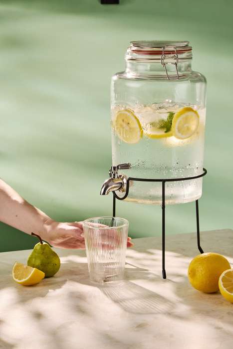Диспенсер для напитков с подставкой maison jar, 5 л Liberty Jones LJ0000599