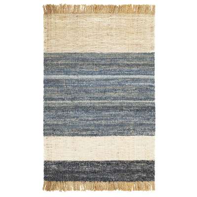 Ковер из джута, денима и шерсти hyderabad из коллекции ethnic, 120х180см Tkano TK23-DR0023