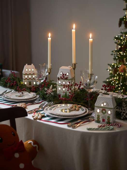 Салфетка под приборы trendy christmas зеленого цвета из коллекции new year essential, D40 см Tkano TK25-PM0015