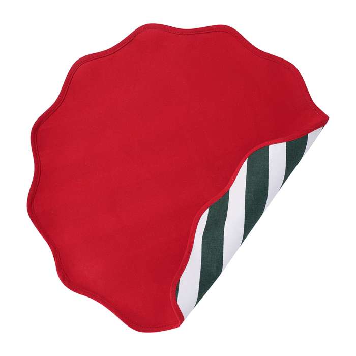 Салфетка под приборы trendy christmas зеленого цвета из коллекции new year essential, D40 см Tkano TK25-PM0015