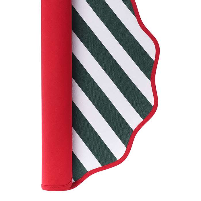 Салфетка под приборы trendy christmas зеленого цвета из коллекции new year essential, D40 см Tkano TK25-PM0015
