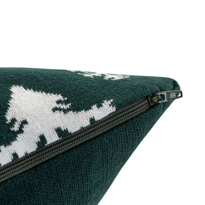 Подушка вязаная с новогодним рисунком Морозный Лес из коллекции new year essential, 45x45 см Tkano TK26-CU0008