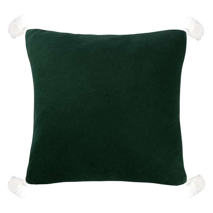 Подушка вязаная с новогодним рисунком Морозный Лес из коллекции new year essential, 45x45 см Tkano TK26-CU0008