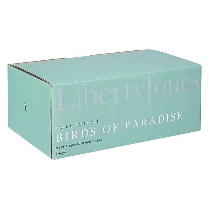 Форма для выпечки хлеба birds of paradise, parrot, 38х25 см Liberty Jones LJ0000248