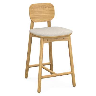 Стул полубарный saga, рогожка, бежевый LATITUDE SGBRDBSCHBSKBG