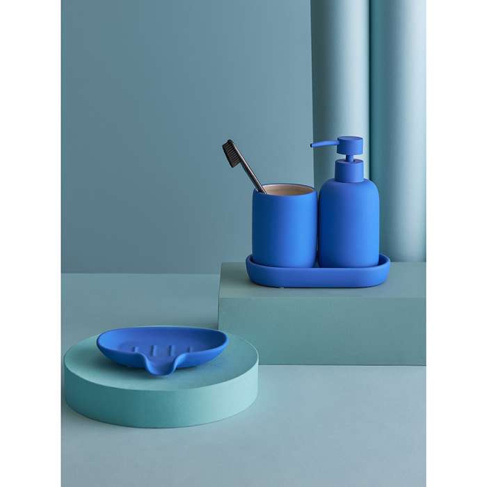 Мыльница flow, синий индиго Bergenson Bjorn Bath BB0000876