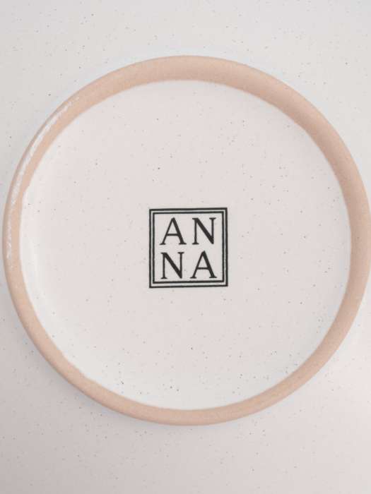 Сервиз обеденный, 6 перс, 18 пр, керамика, белый, в крапинку, Scanno ANNA LAFARG ANLAF-SDC1193