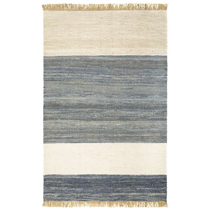 Ковер из джута, денима и шерсти hyderabad из коллекции ethnic, 160х230см Tkano TK23-DR0024