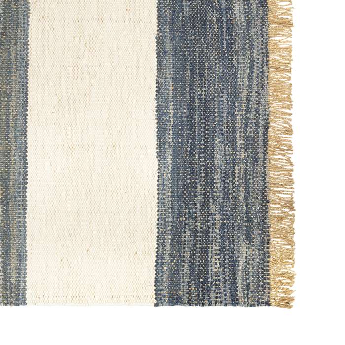 Ковер из джута, денима и шерсти hyderabad из коллекции ethnic, 160х230см Tkano TK23-DR0024