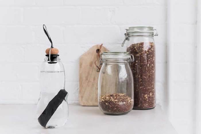 Экобутылка eau good, 800 мл, черная BLACK+BLUM EG005