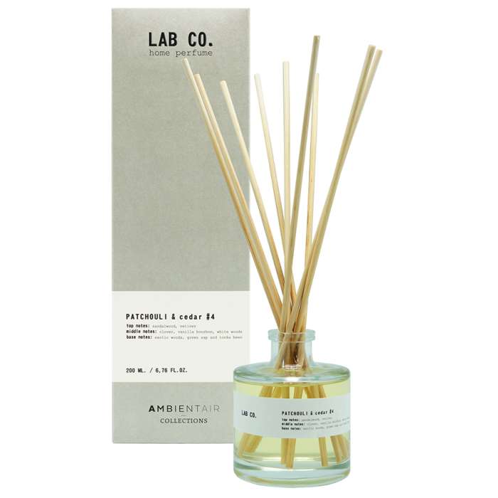 Диффузор ароматический lab co, patchouli&cedar, 200 мл Ambientair MK200WTLB